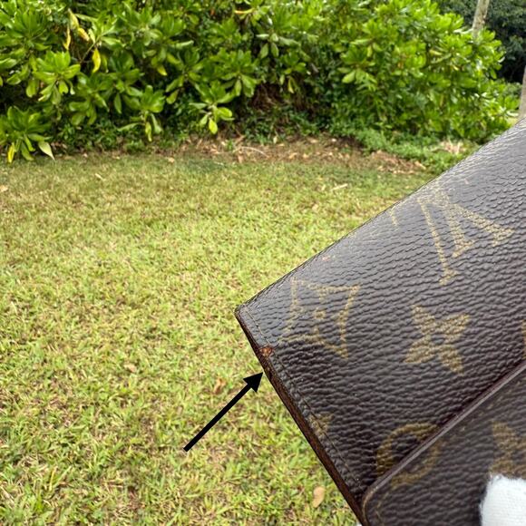 Vintage Louis Vuitton Monogram Canvas Long Wallet Authentic - Picture 16 of 16